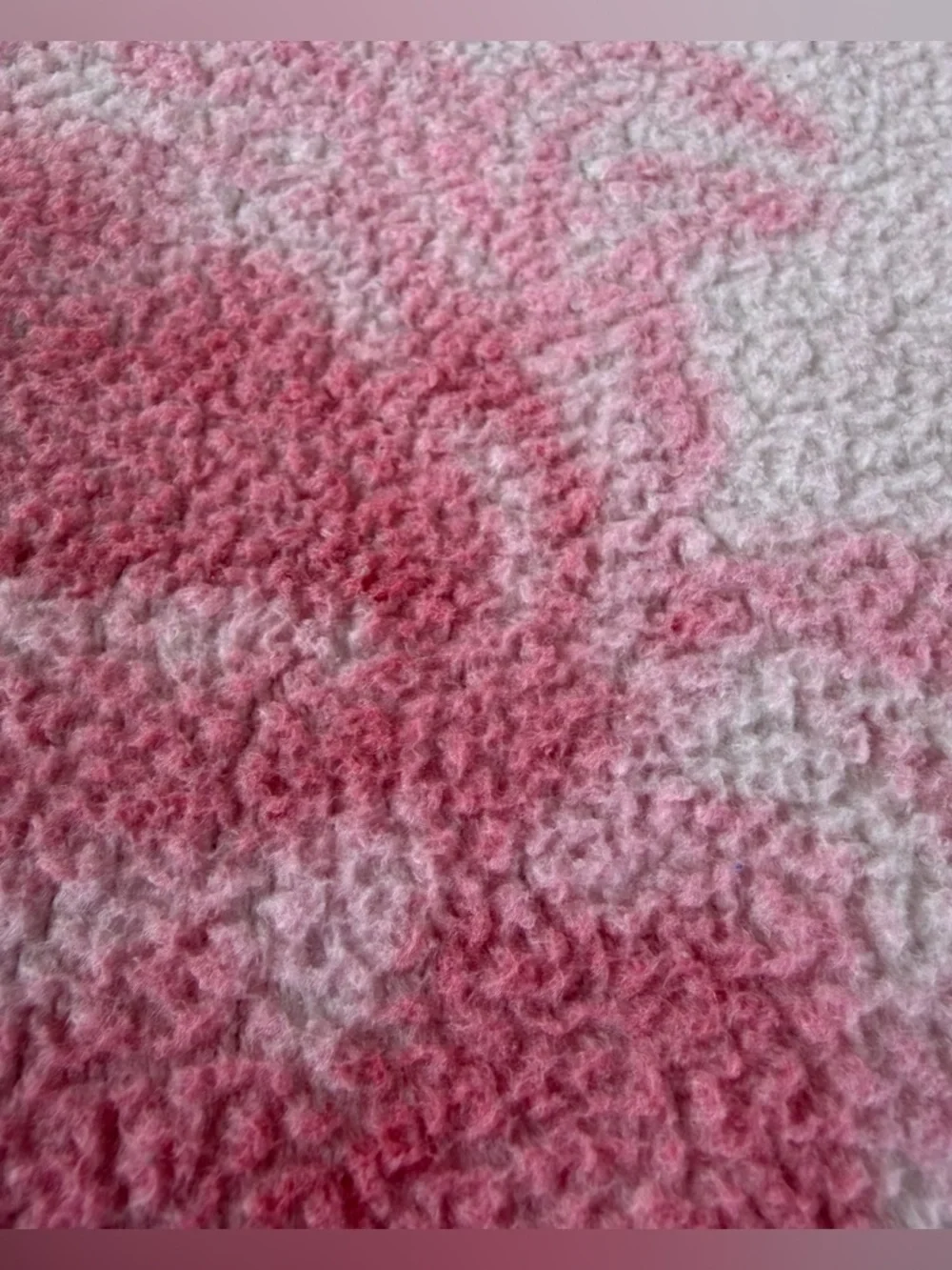 VTG Y2K Disney Princess Pink Fleece Blanket Cinderella Belle Aurora 50x59 GUC